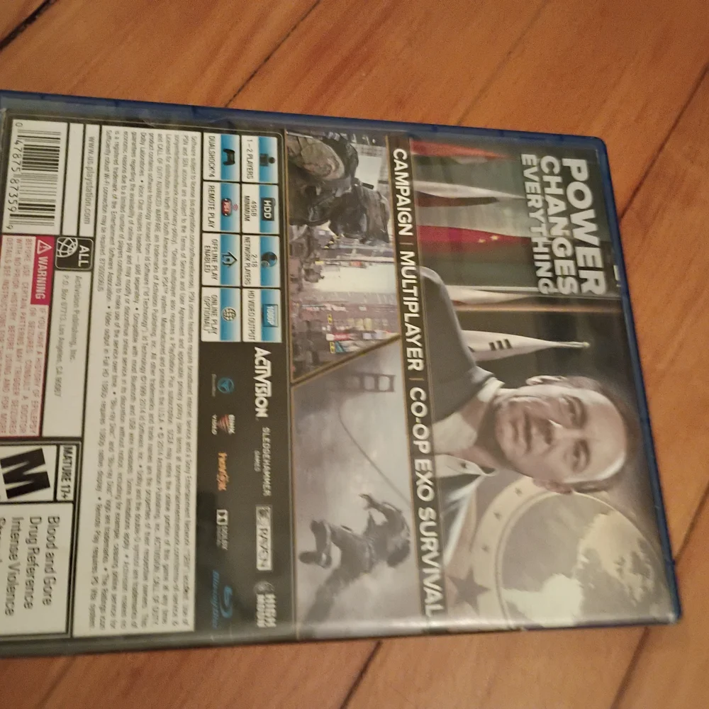 Call of Duty: Advanced Warfare for PS4 - Blue Case